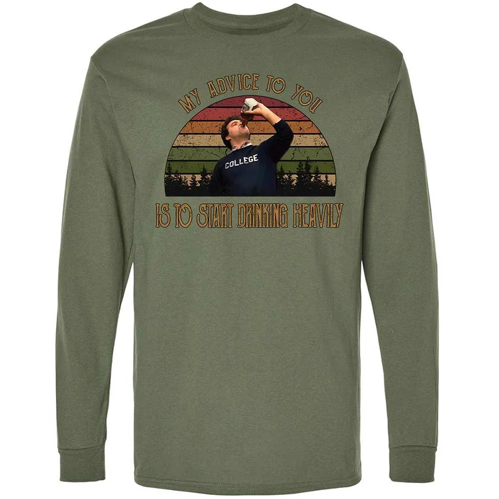 Long Sleeve T-Shirt - XPHL8S83 - Military Green - 9