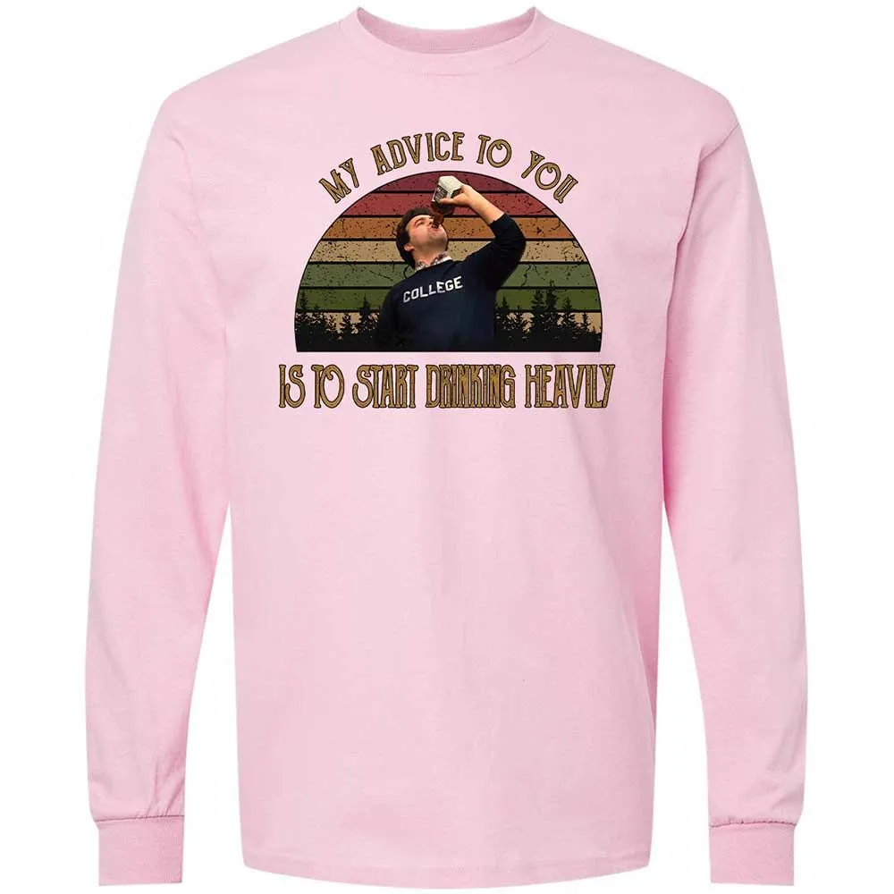 Long Sleeve T-Shirt - XPHL8S83 - Light Pink - 16
