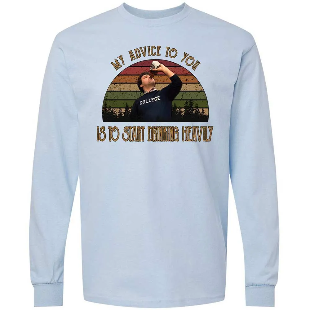 Long Sleeve T-Shirt - XPHL8S83 - Light Blue - 18