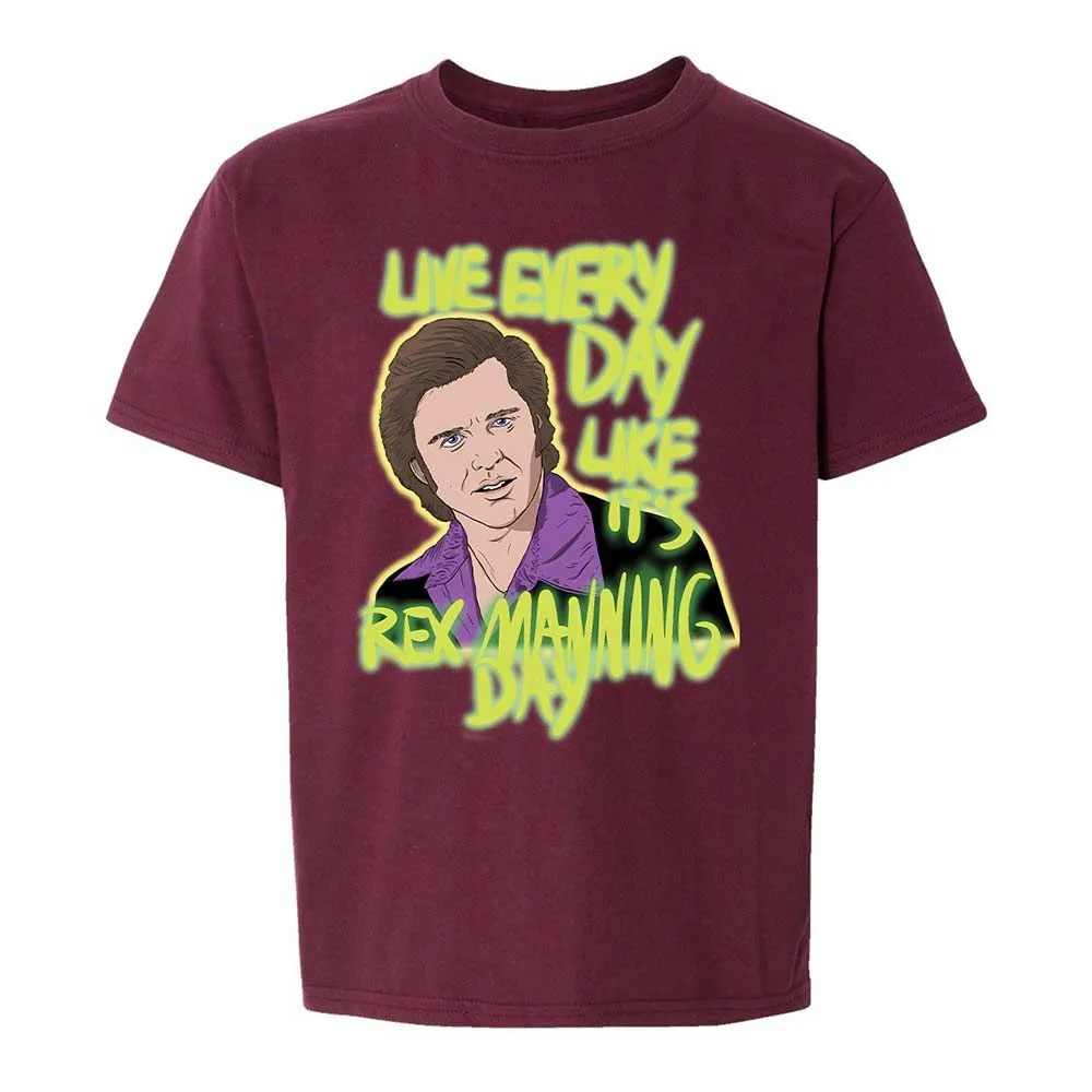 Kids T-Shirt - BZ1CFLUV - Maroon - 19