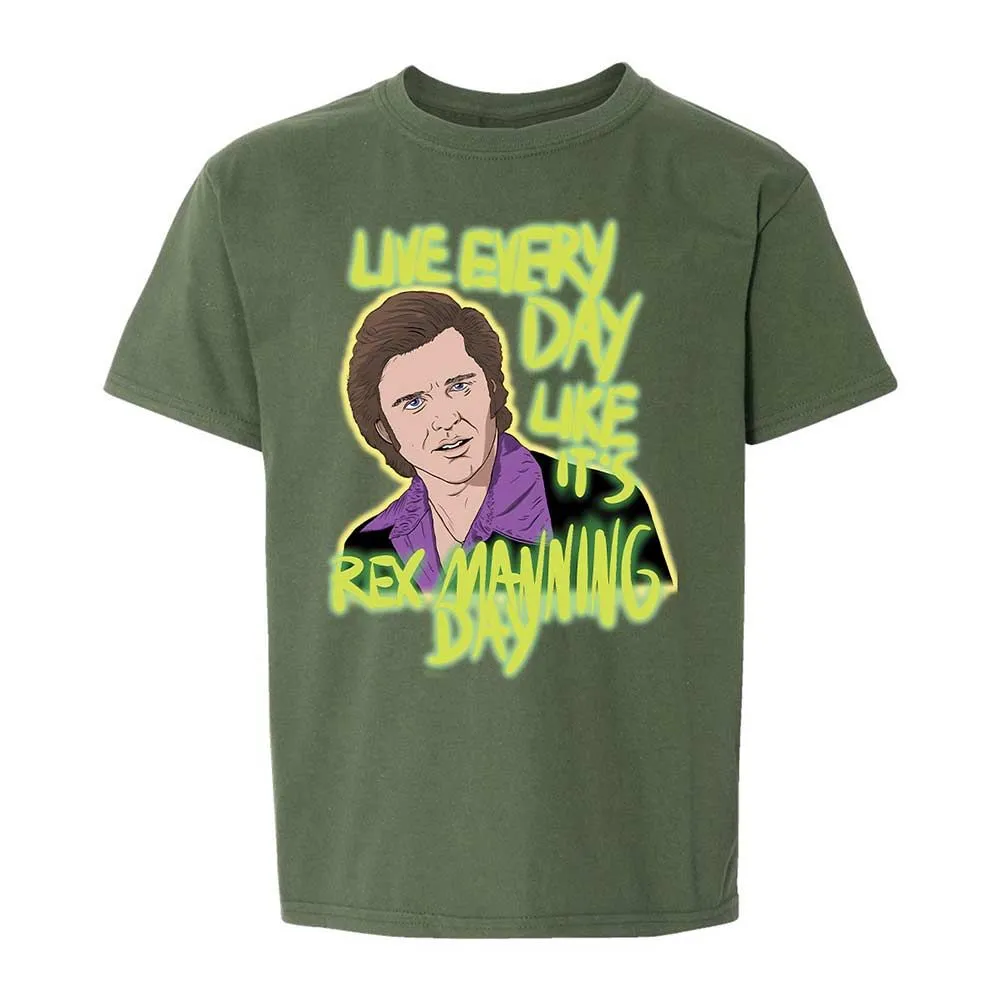 Kids T-Shirt - BZ1CFLUV - Military Green - 20
