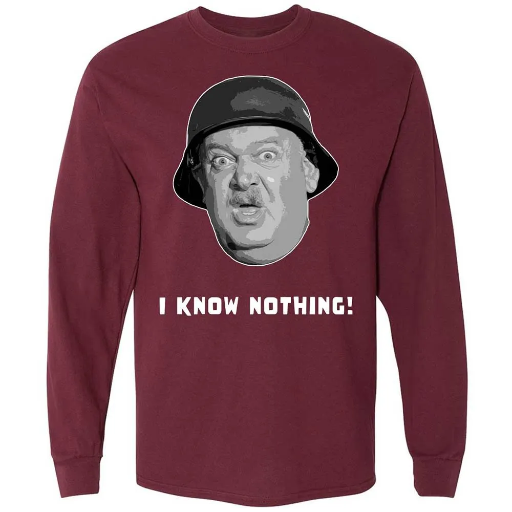Long Sleeve T-Shirt - PHBKE2UV - Maroon - 6