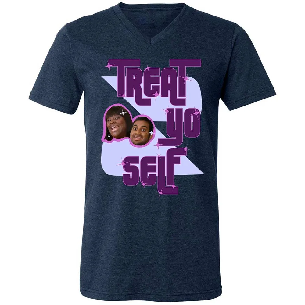 Treat Yo Self - Heather Navy - 13