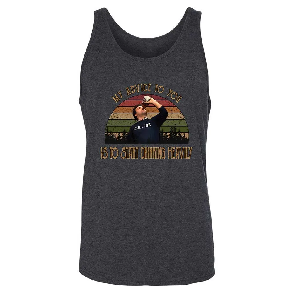 Unisex Jersey Tank - 9M4L57E7 - Dark Grey Heather - 5