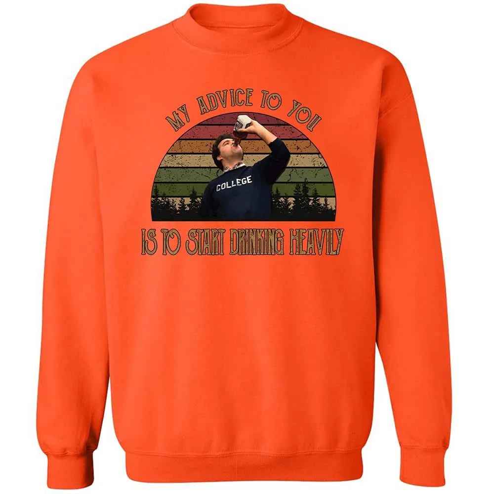 Classic Unisex Sweatshirt - 3F799STB - Orange - 12