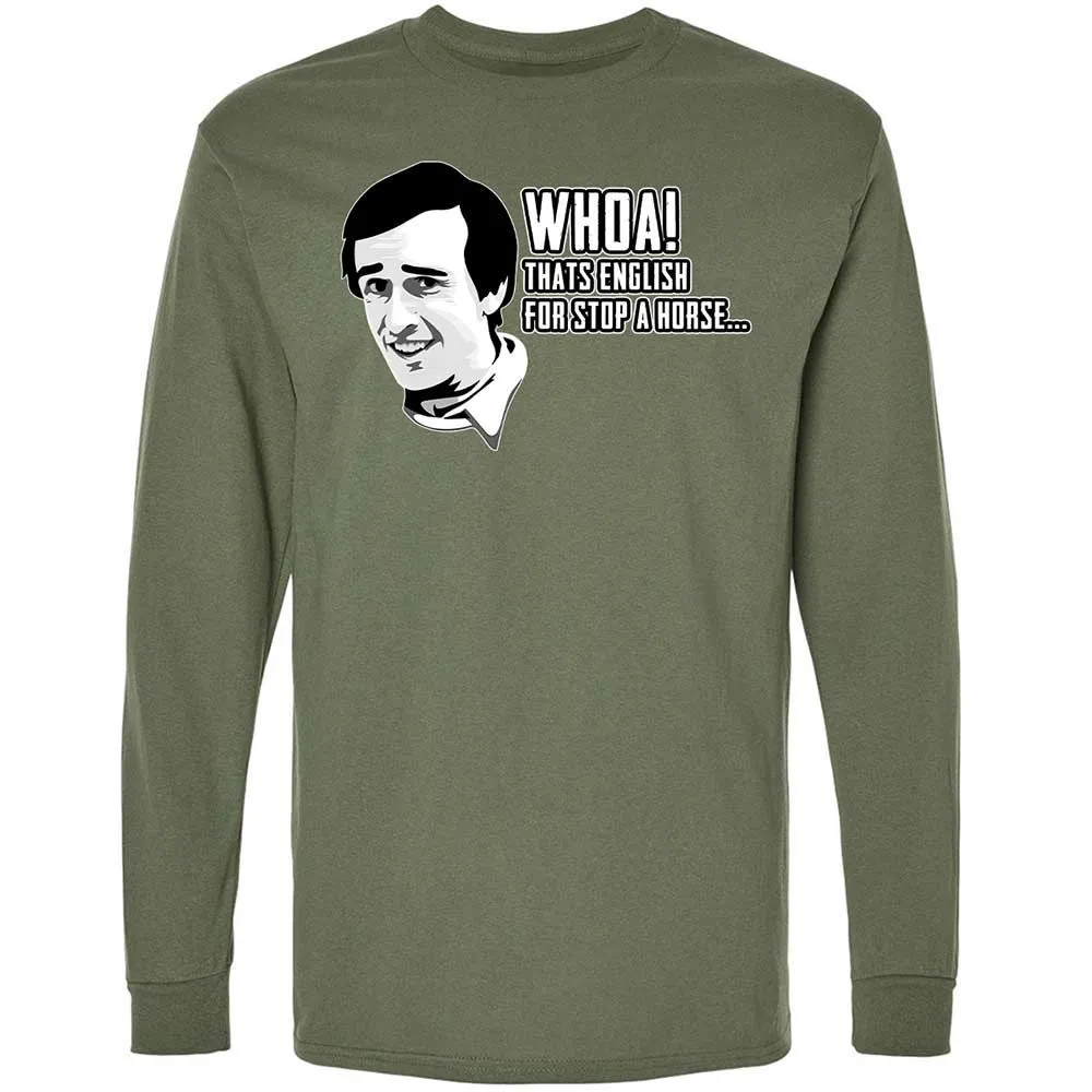 Long Sleeve T-Shirt - QFNP3US7 - Military Green - 9
