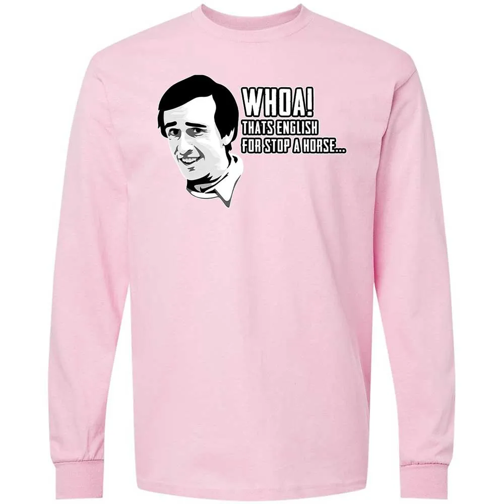 Long Sleeve T-Shirt - QFNP3US7 - Light Pink - 16