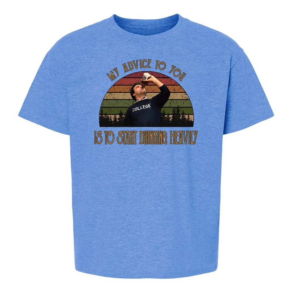 Kids T-Shirt - 9VKZU8ZJ - Heather Royal - 13