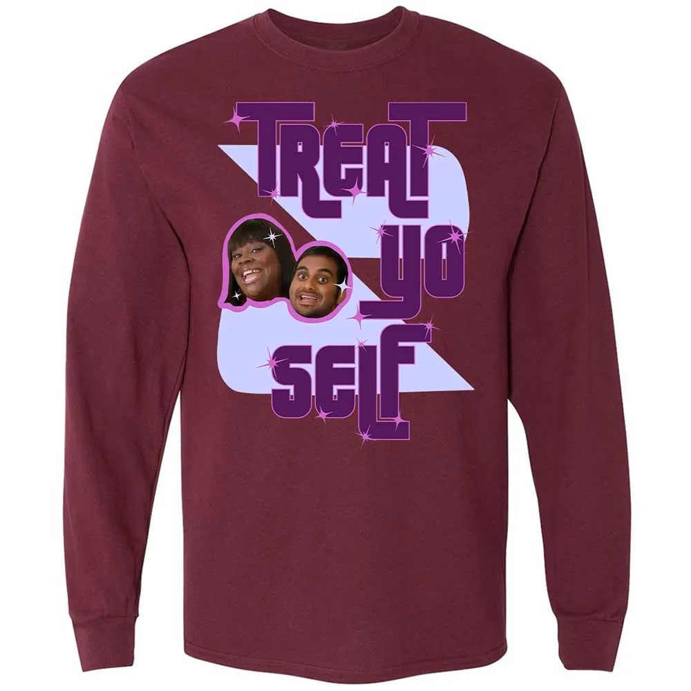 Treat Yo Self - Maroon - 16