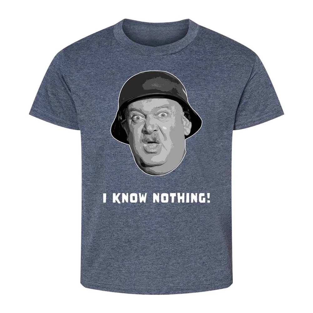 Kids T-Shirt - S9RYMJYU - Heather Navy - 9