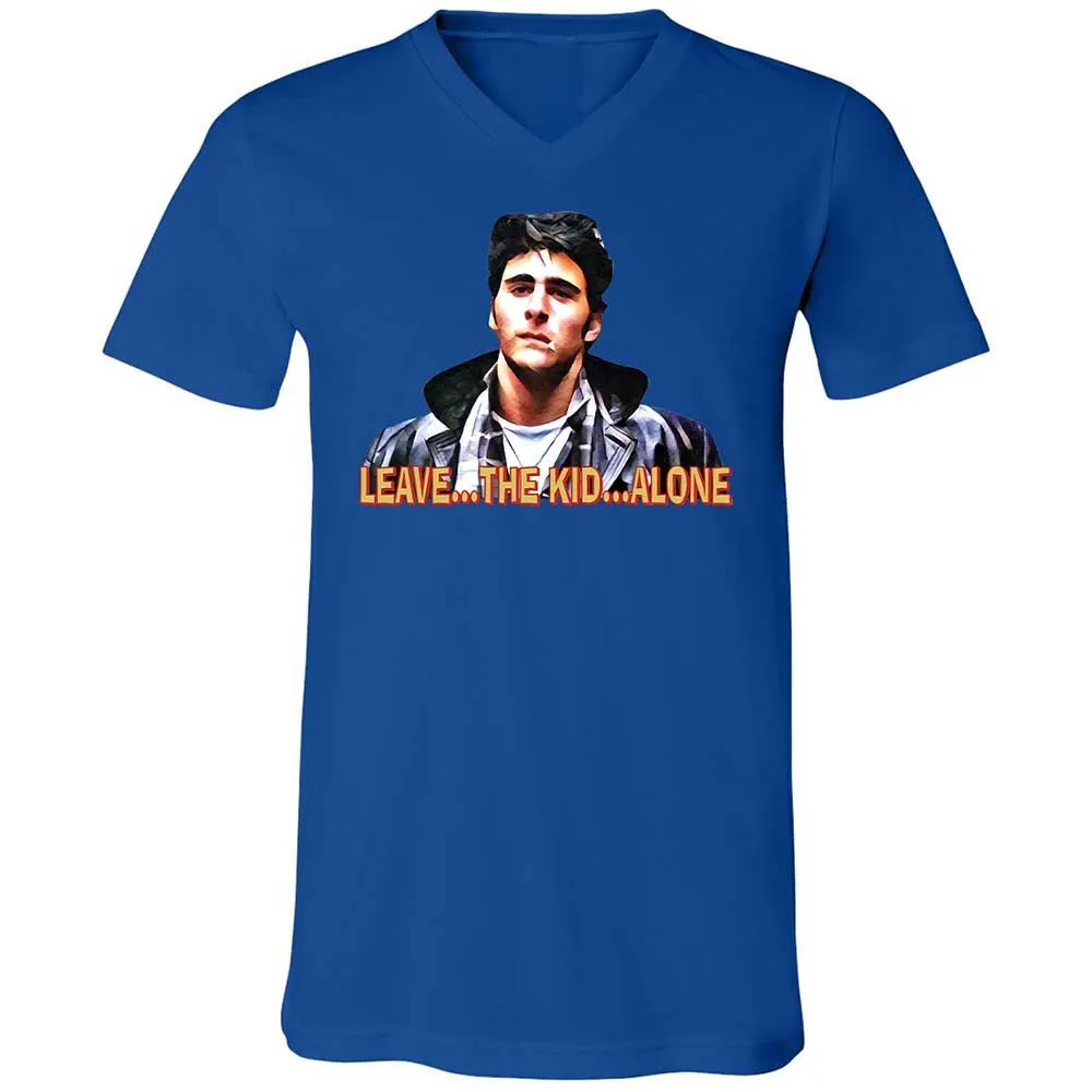 Unisex V-Neck T-Shirt - SLRFQ3WU - True Royal - 3