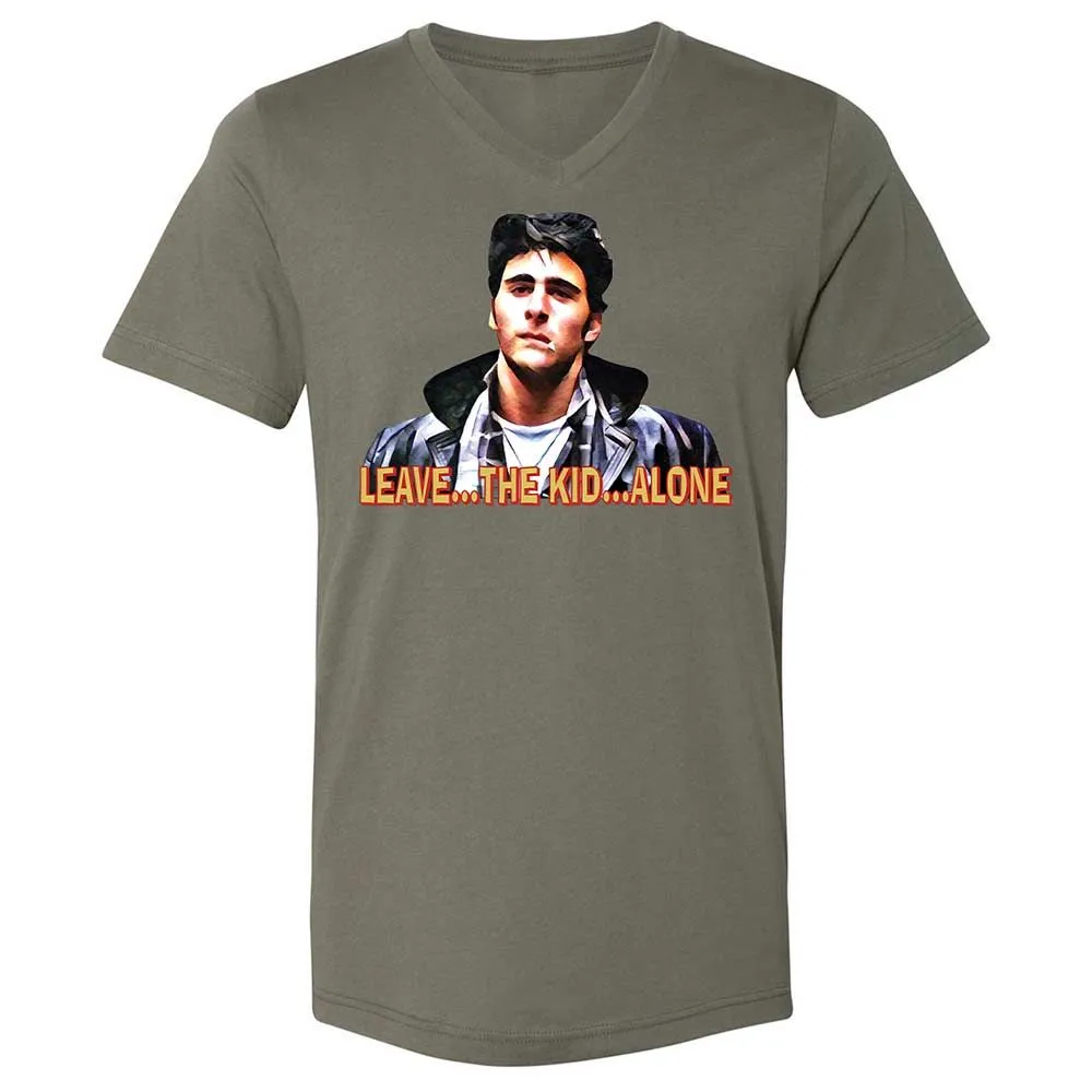 Unisex V-Neck T-Shirt - SLRFQ3WU - Military Green - 15