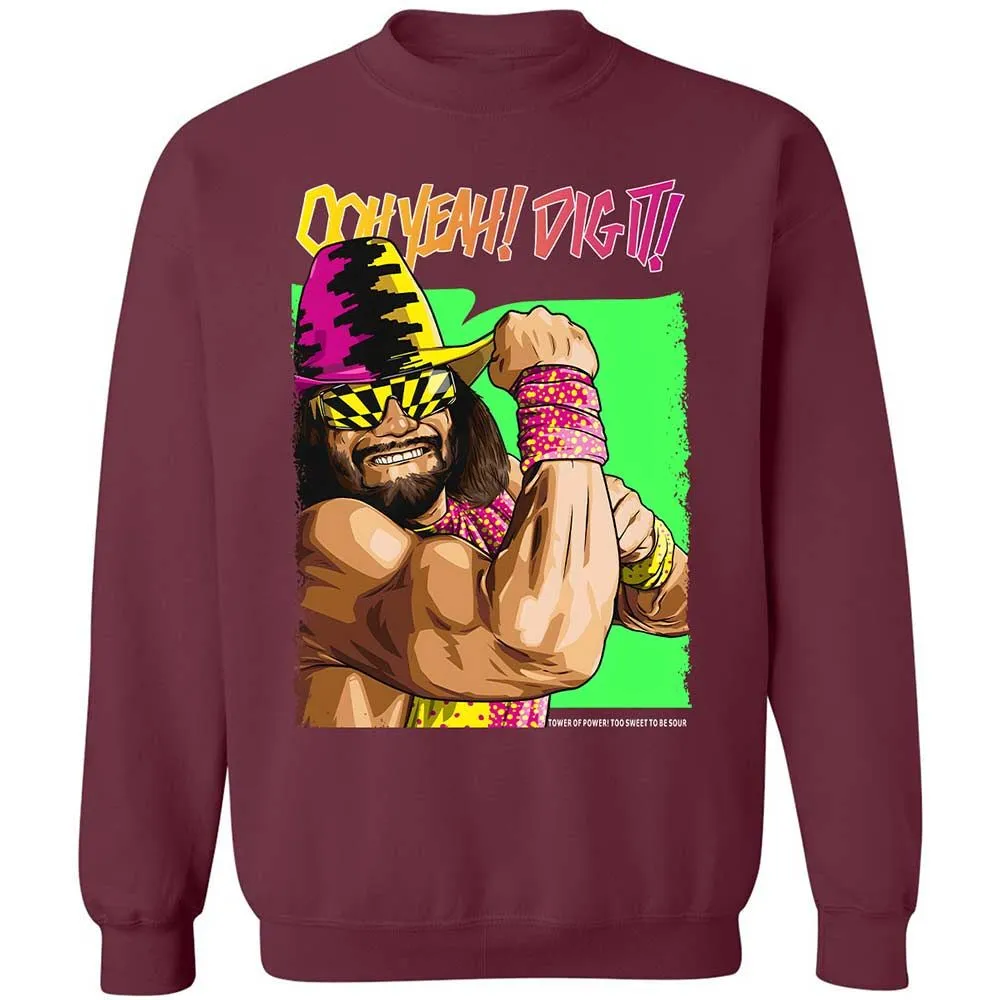 Ooh Yeah! Dig It! - Maroon - 8