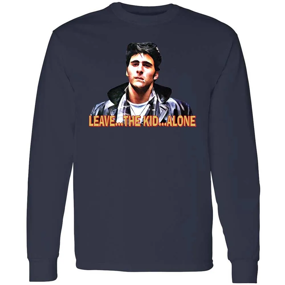 Long Sleeve T-Shirt - DZB7PK5C - Navy - 13