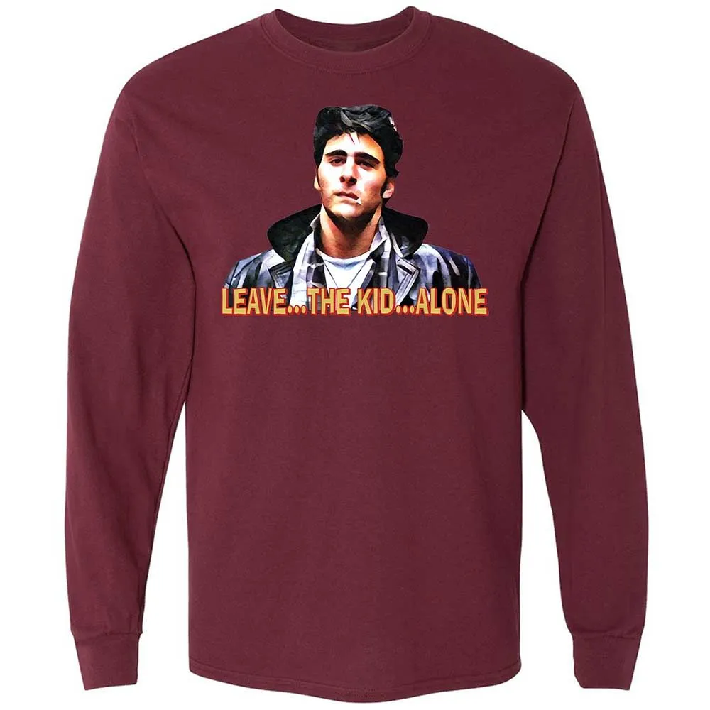 Long Sleeve T-Shirt - DZB7PK5C - Maroon - 16