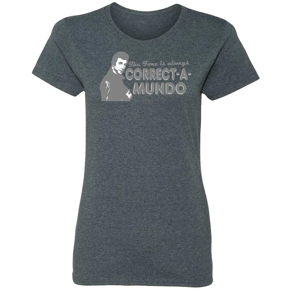 Women's T-Shirt - 7EJPZHB6 - Dark Heather - 16