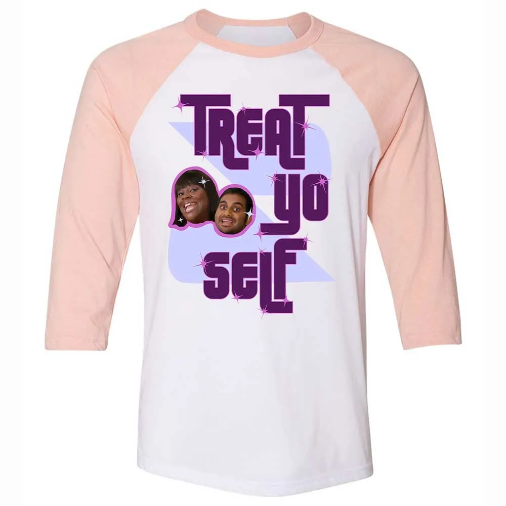 Treat Yo Self - White/Heather Peach - 5