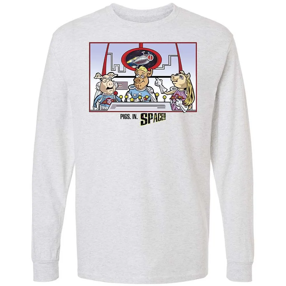 Long Sleeve T-Shirt - AK61X1PF - Ash - 2