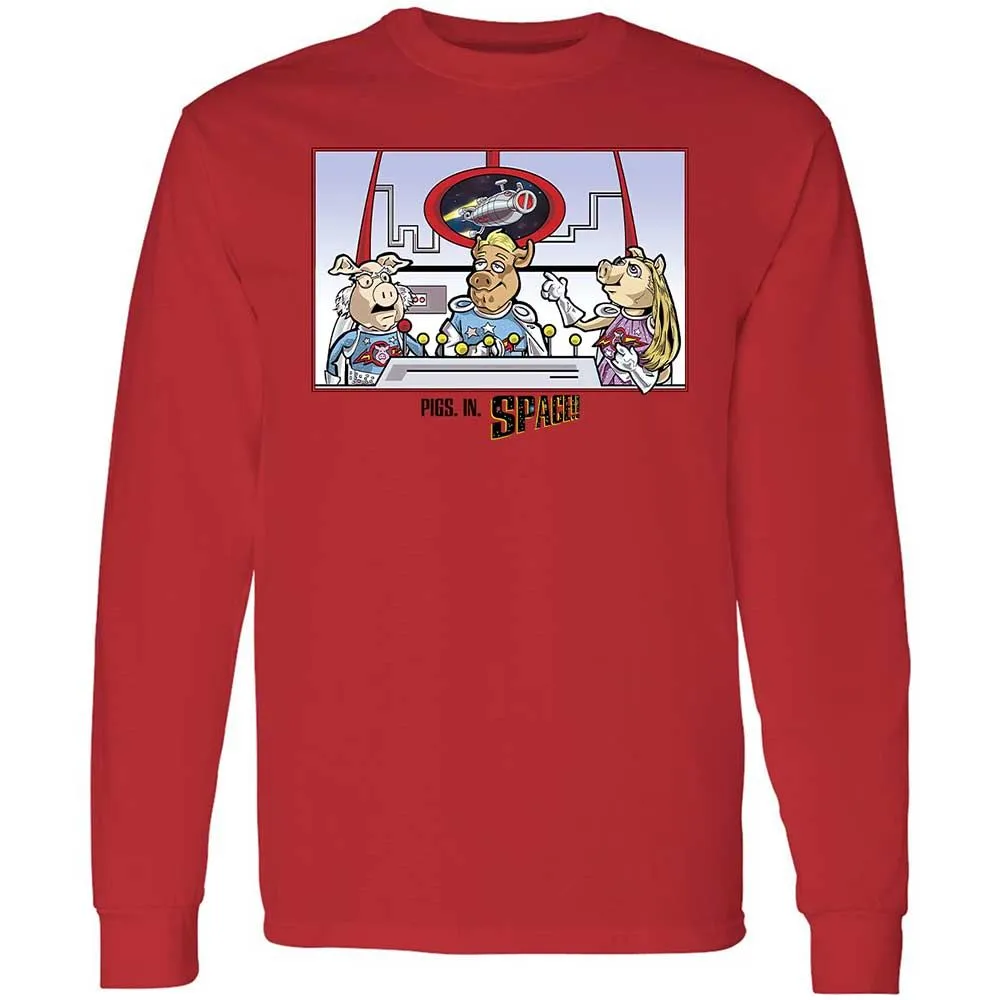 Long Sleeve T-Shirt - AK61X1PF - Red - 8