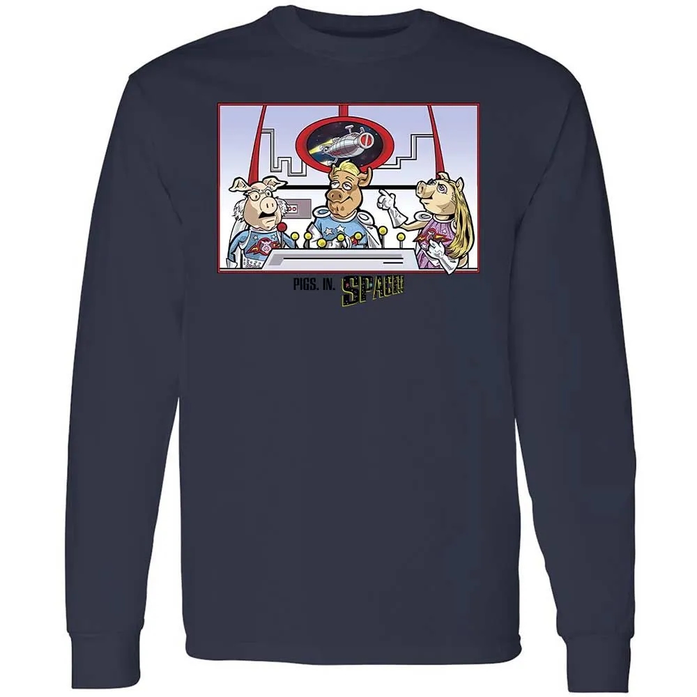 Long Sleeve T-Shirt - AK61X1PF - Navy - 13