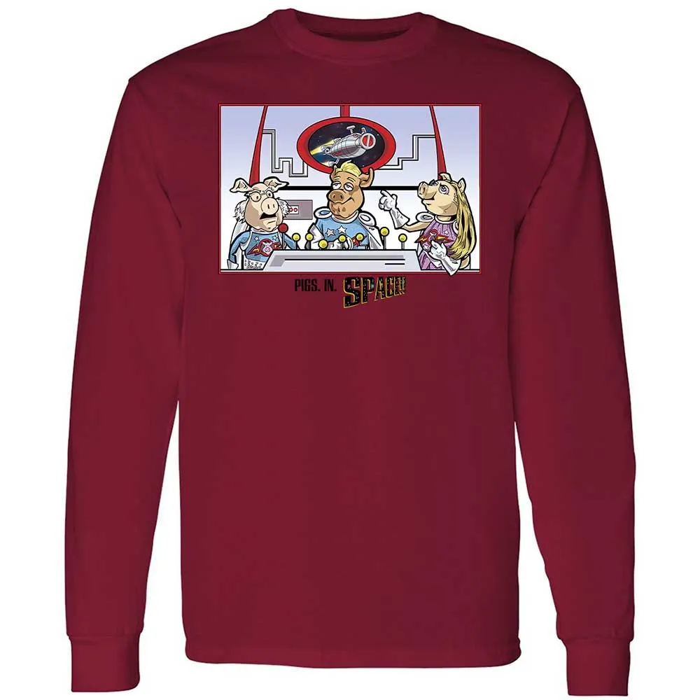 Long Sleeve T-Shirt - AK61X1PF - Cardinal Red - 17