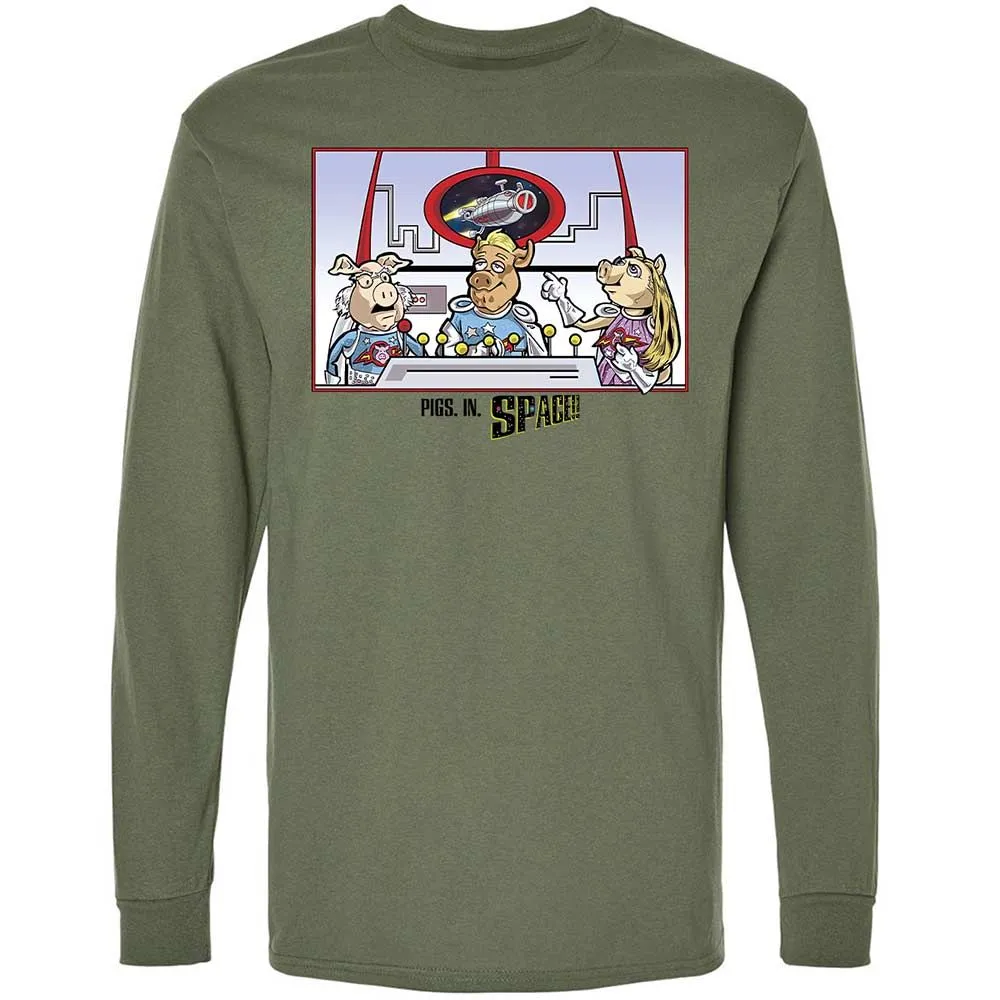 Long Sleeve T-Shirt - AK61X1PF - Military Green - 19
