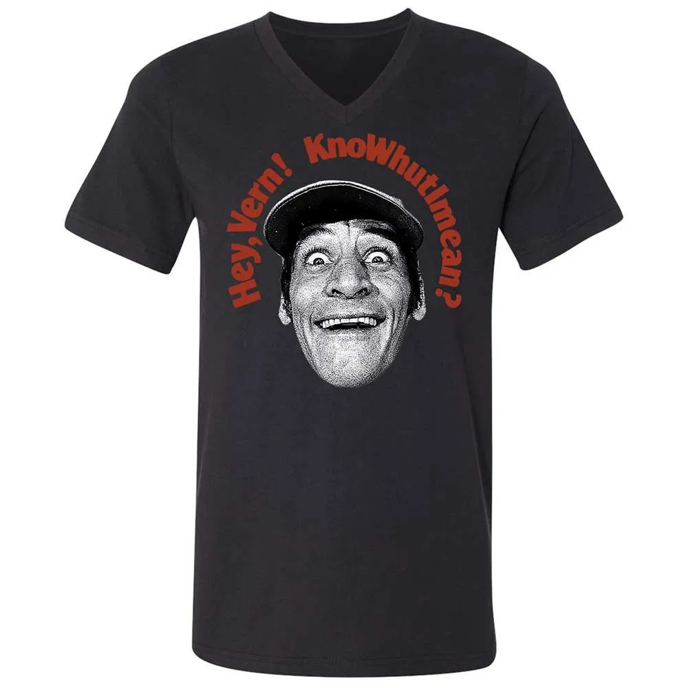 Unisex V-Neck T-Shirt - SGKFSK2F - Black - 11