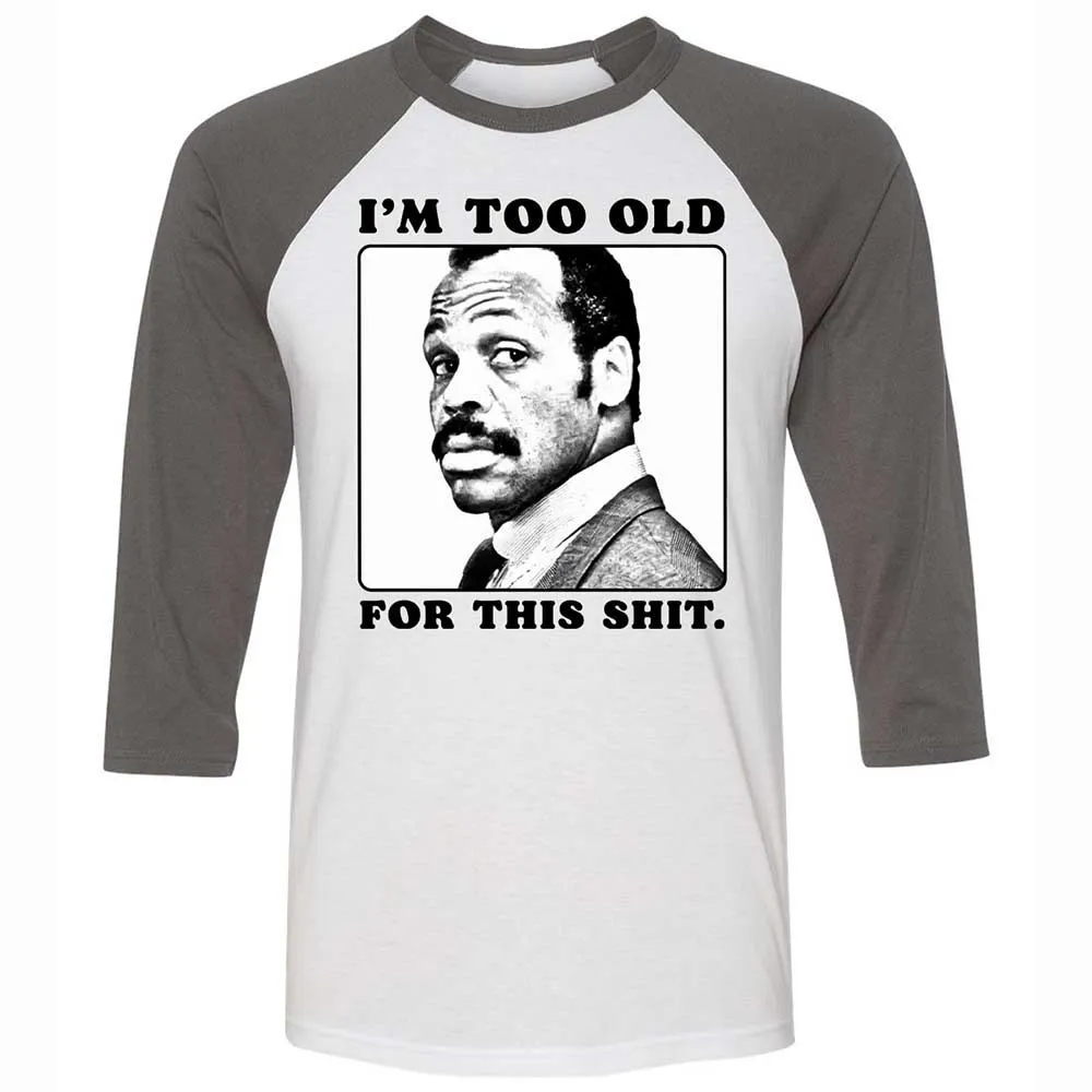 I'm too old for this shit - White/Asphalt - 2
