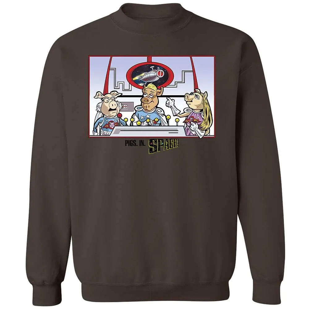 Classic Unisex Sweatshirt - MUZR3V82 - Dark Chocolate - 16