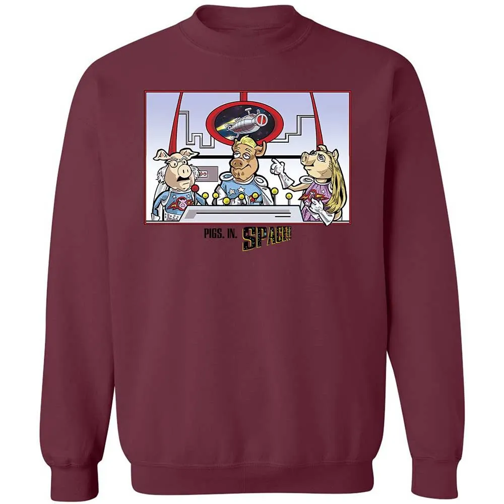 Classic Unisex Sweatshirt - MUZR3V82 - Maroon - 20