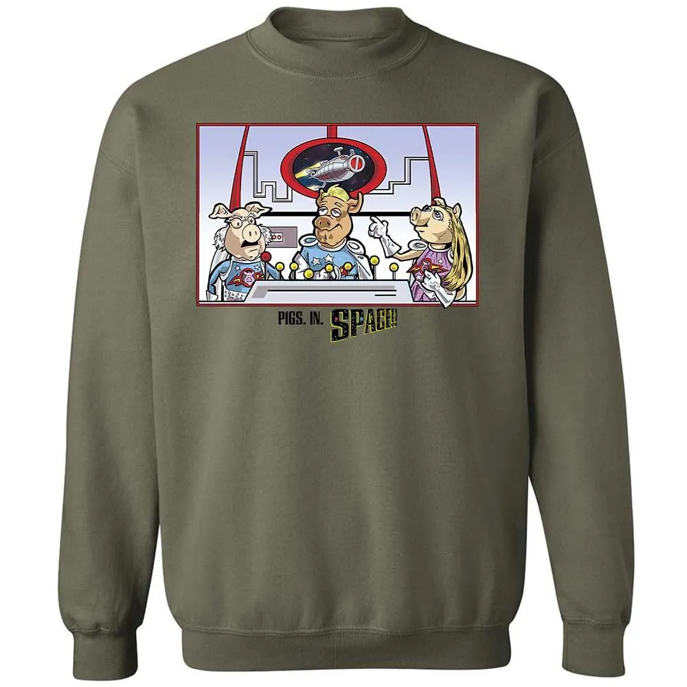 Classic Unisex Sweatshirt - MUZR3V82 - Military Green - 21