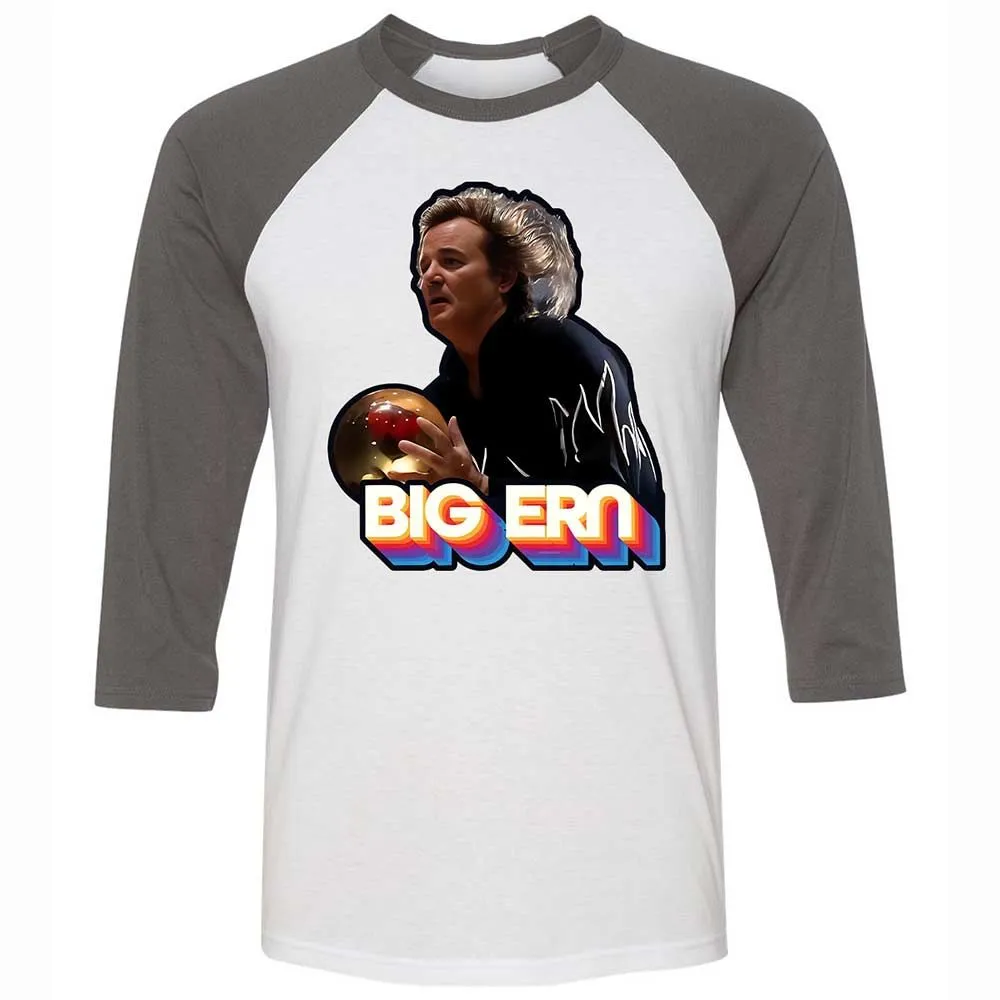 Unisex 3/4 Baseball Tee - 6E7AD22B - White/Asphalt - 2