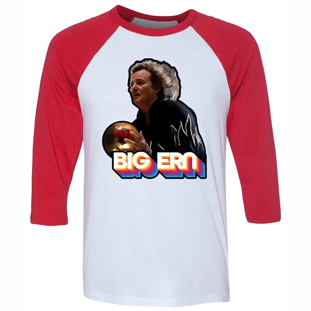 Unisex 3/4 Baseball Tee - 6E7AD22B - White/Red - 9