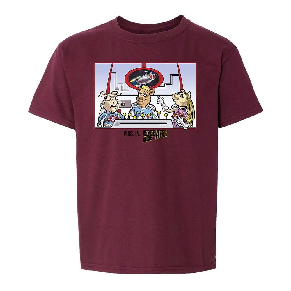 Kids T-Shirt - LPVYUHVC - Maroon - 19