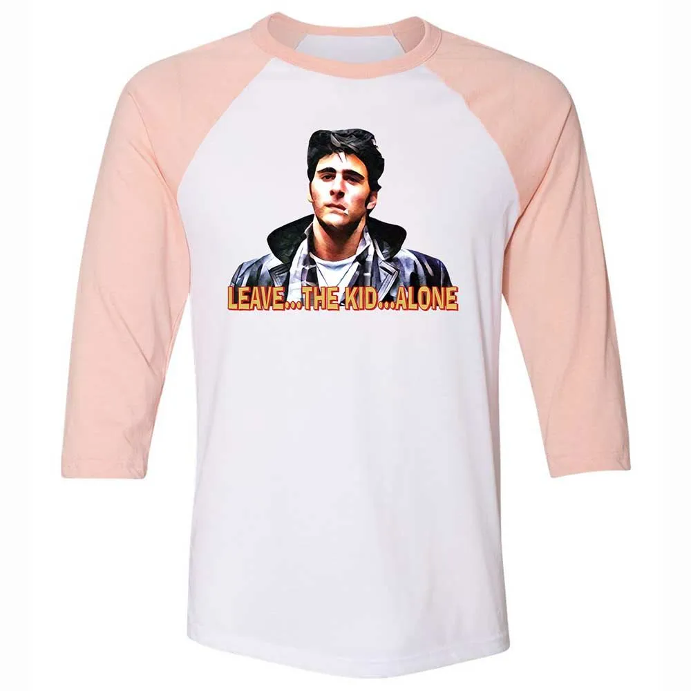 Unisex 3/4 Baseball Tee - J916HSL1 - White/Heather Peach - 5