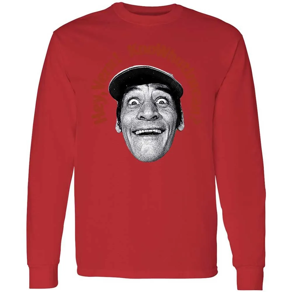Long Sleeve T-Shirt - 8S6EA86S - Red - 8