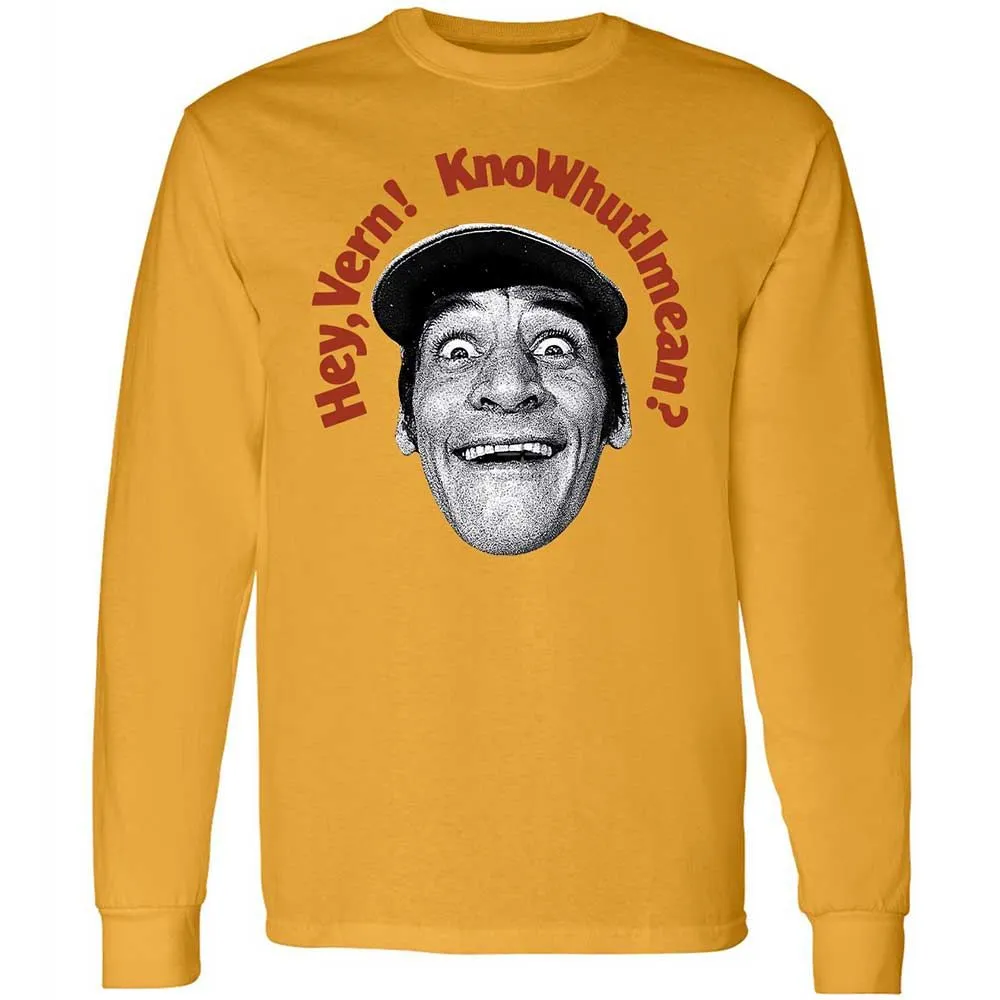 Long Sleeve T-Shirt - 8S6EA86S - Gold - 10