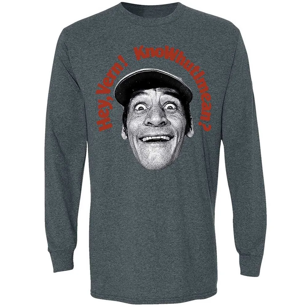 Long Sleeve T-Shirt - 8S6EA86S - Dark Heather - 15