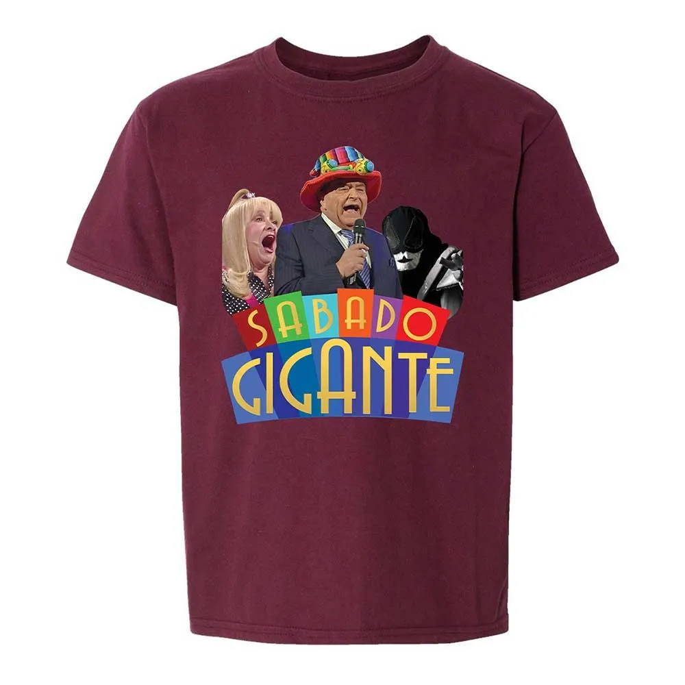Kids T-Shirt - MJDA1LTB - Maroon - 19