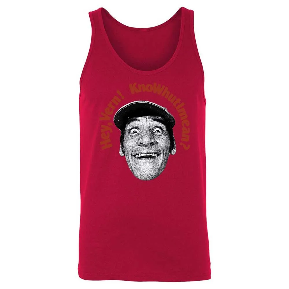 Unisex Jersey Tank - Q9Z114BJ - Red - 3