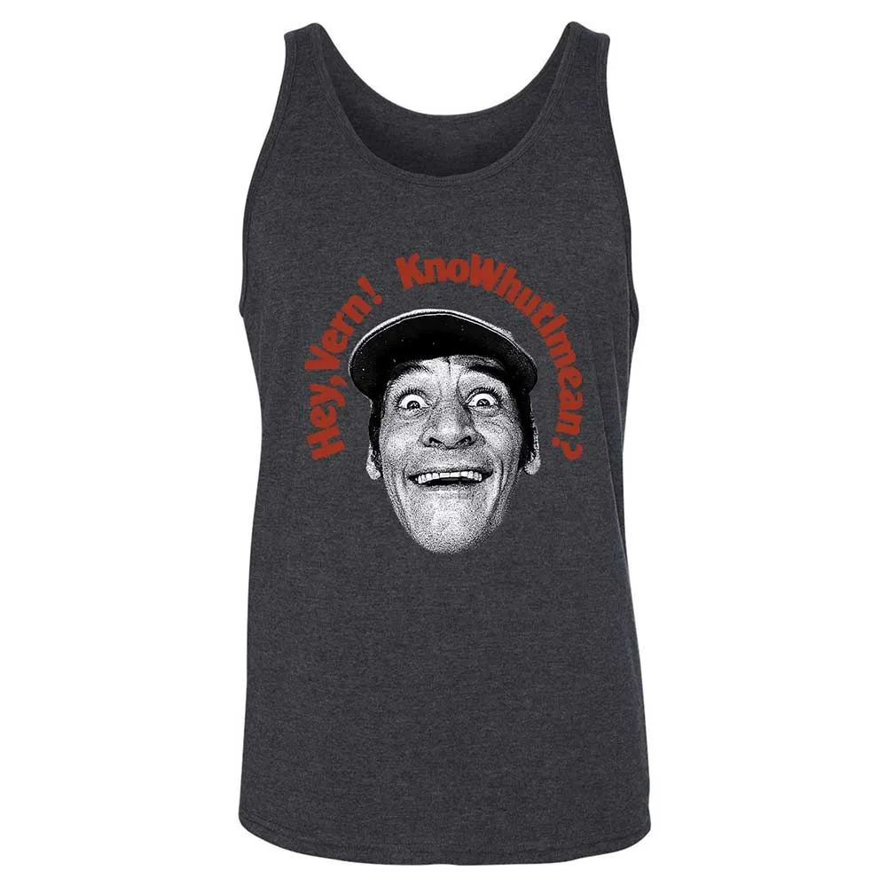 Unisex Jersey Tank - Q9Z114BJ - Dark Grey Heather - 10