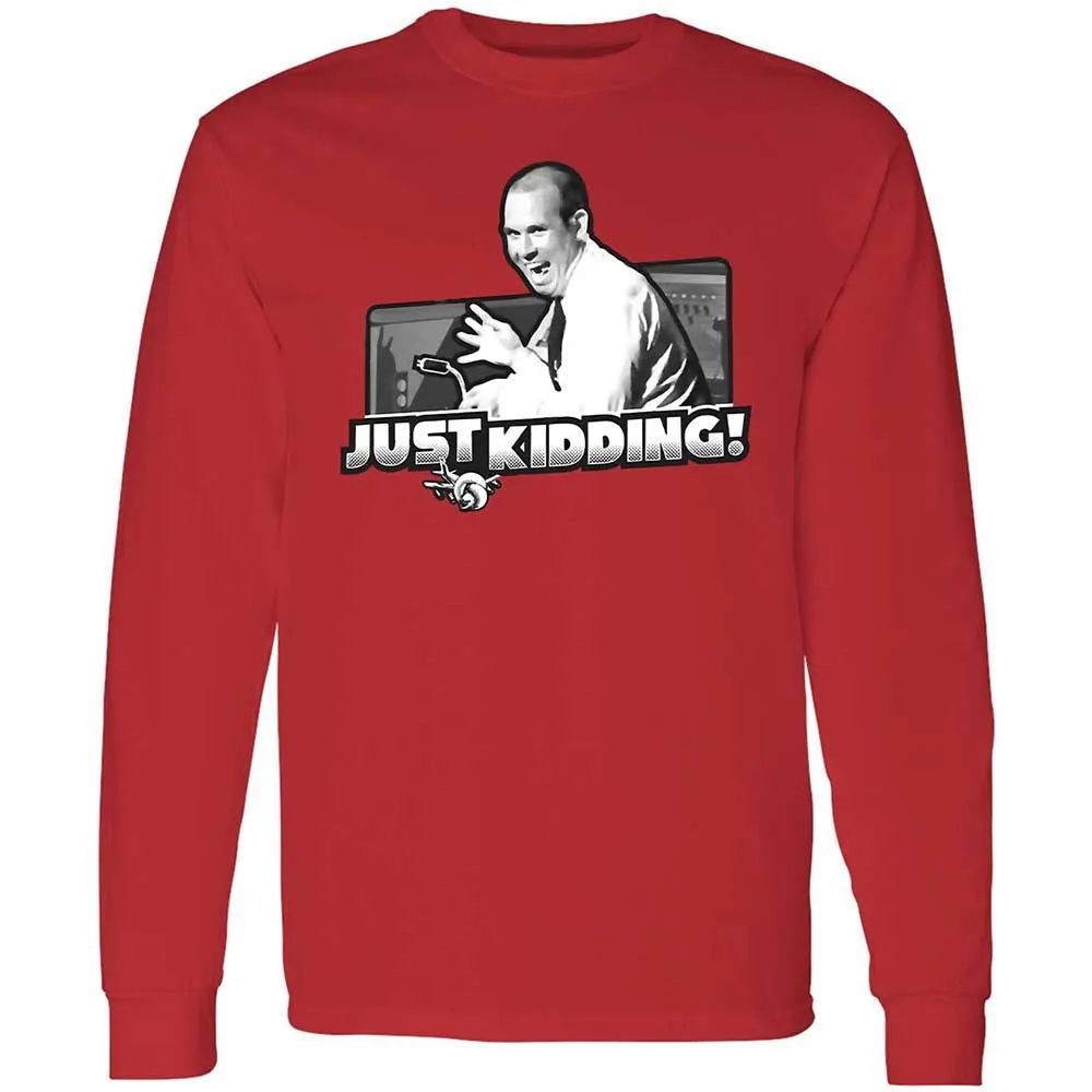 Long Sleeve T-Shirt - MDG8PHSJ - Red - 8