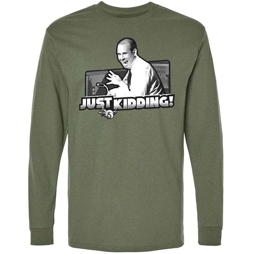 Long Sleeve T-Shirt - MDG8PHSJ - Military Green - 19