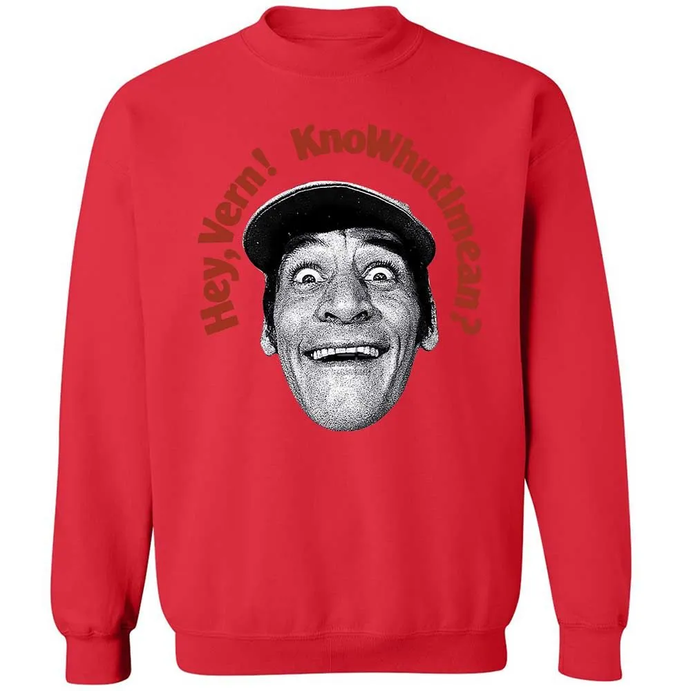Classic Unisex Sweatshirt - Q3FYQNJ9 - Red - 9