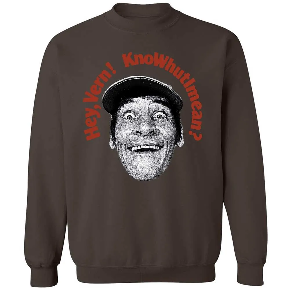 Classic Unisex Sweatshirt - Q3FYQNJ9 - Dark Chocolate - 16