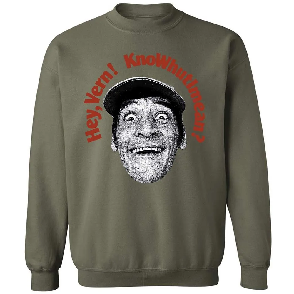 Classic Unisex Sweatshirt - Q3FYQNJ9 - Military Green - 21