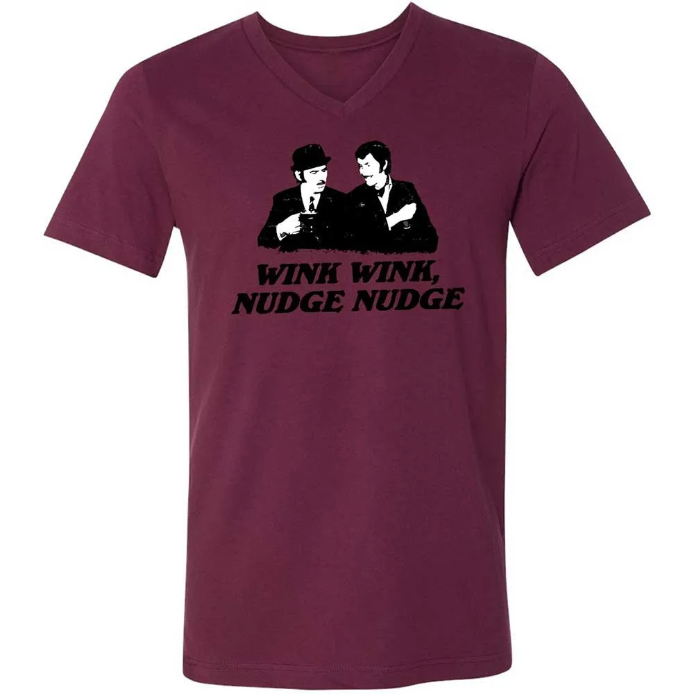 Wink Wink, Nudge Nudge - Maroon - 14