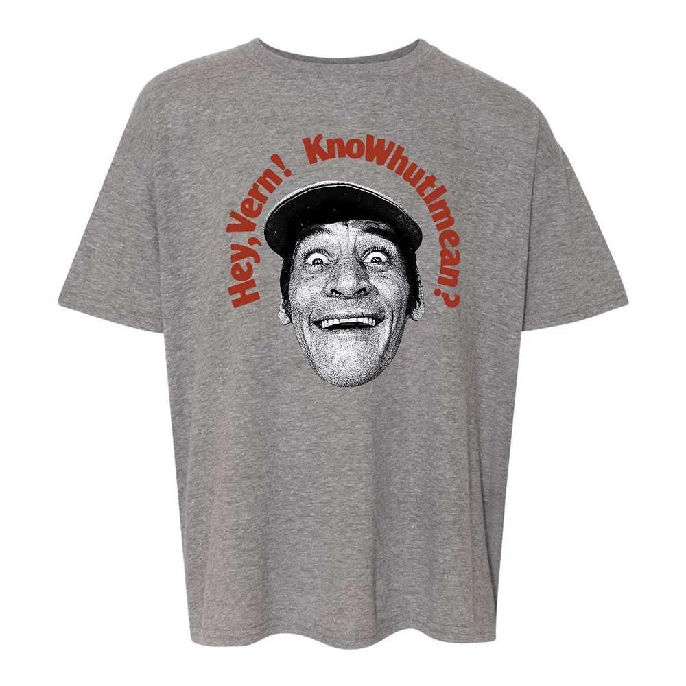 Kids T-Shirt - EXAT8QA1 - Graphite Heather - 18