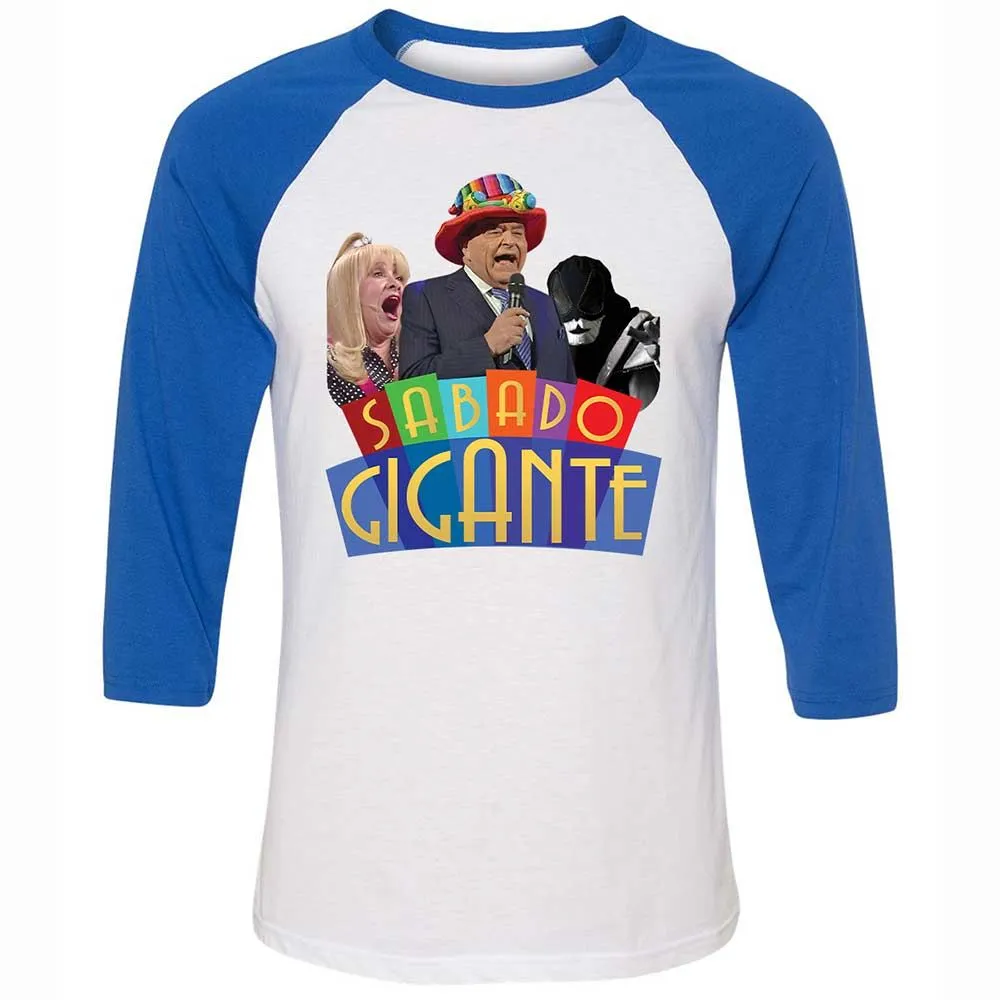 Unisex 3/4 Baseball Tee - TGPRZWYY - White/True Royal - 10