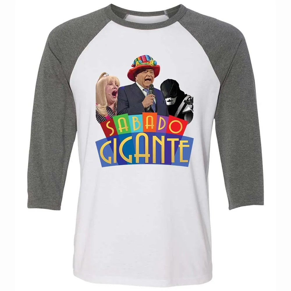 Unisex 3/4 Baseball Tee - TGPRZWYY - White/Deep Heather - 11